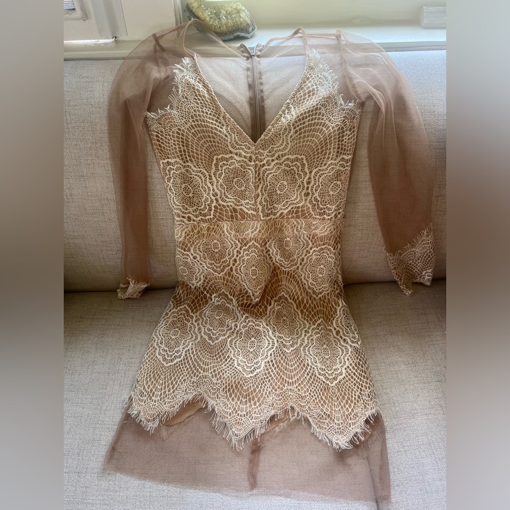 Beige dress